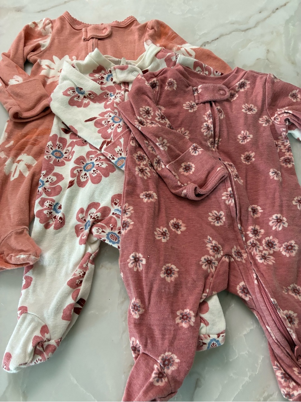 Set of 3 Carter’s Newborn Onesies